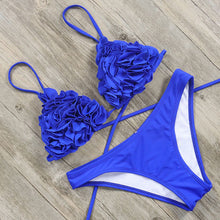 Load image into Gallery viewer, 3D Floral Sexy Bikini Set